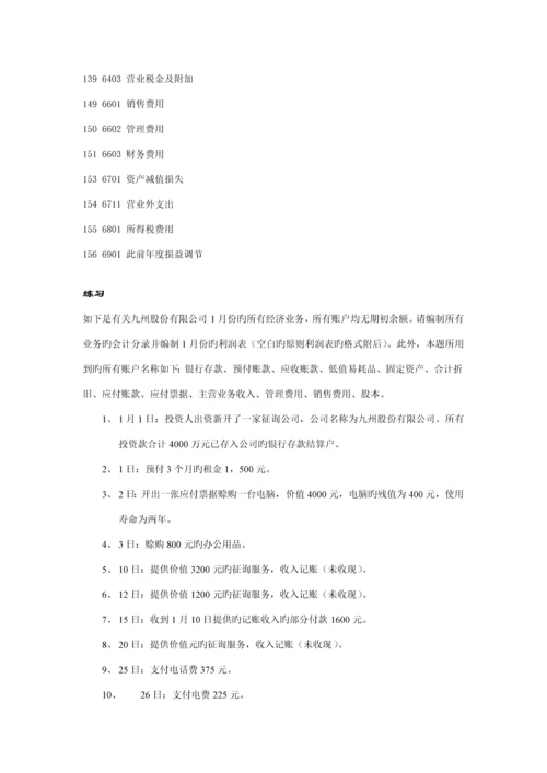 会计学基础辅导标准手册简编版.docx