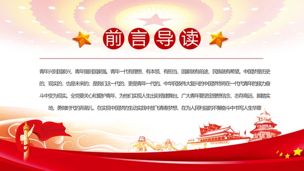 青春心向党建功新时代弘扬共青团使命团课PPT