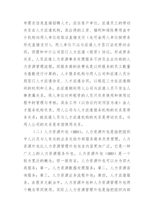 人力资源管理考查论文.docx