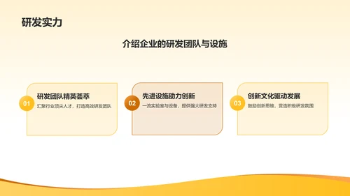 橙色商务风企业介绍PPT模板