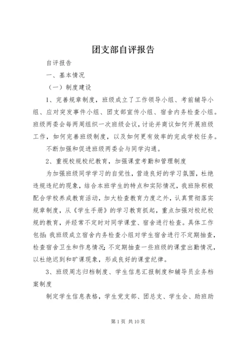 团支部自评报告 (5).docx