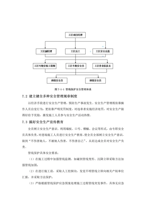 燃气管线保护安全专项综合标准施工专业方案.docx