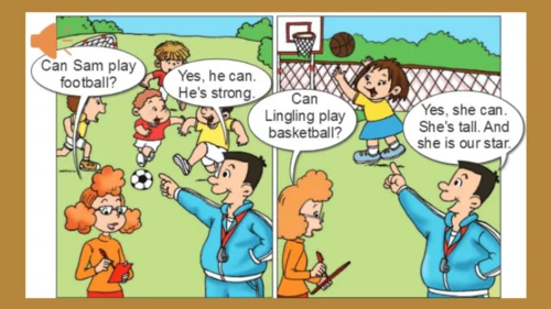 Module 5 Unit 2 Can Sam play football?  课件(共29张PPT