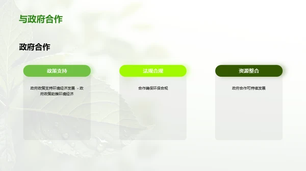 可持续发展，绿色经济