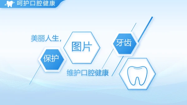 口腔健康守护计划牙科工作总结PPT