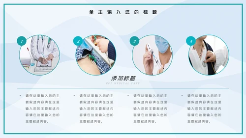 社区医疗保险保障工作总结PPT模板