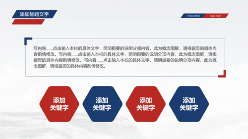 庄严大气中国检察述职汇报PPT