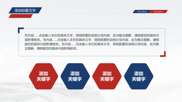 庄严大气中国检察述职汇报PPT