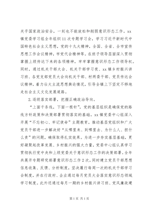 意识形态工作报告五篇.docx