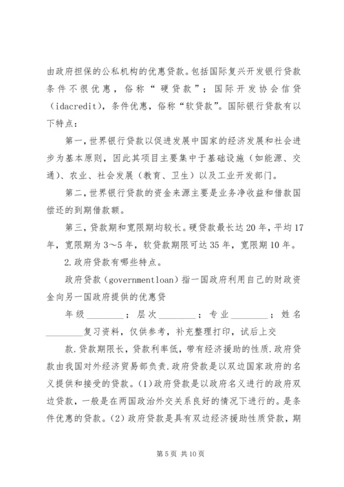 国际投资学学习心得 (4).docx