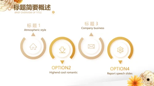 清新时尚公司产品介绍宣传PPT动态