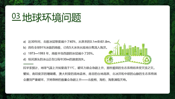 4月22日世界地球日爱护环境保护地球PPT课件