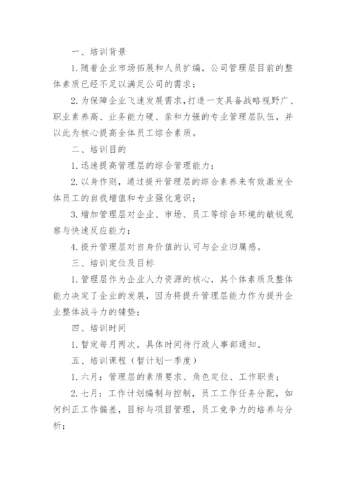 管理层绩效考核方案的制定.docx