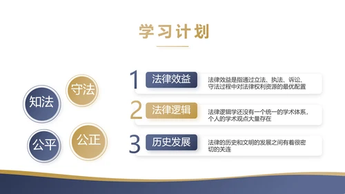 蓝色大气创意法律法规宣传介绍动态PPT模板