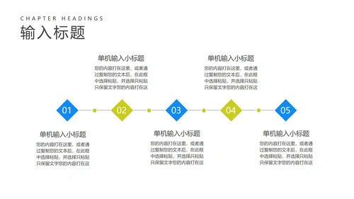科技风渐变蓝色灯泡教学说课PPT模板