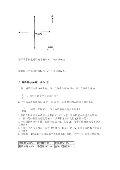 七台河市小升初数学测试卷及参考答案一套.docx