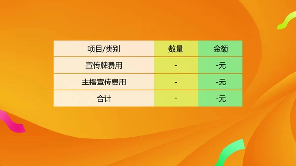 橙色扁平风手机品牌促销策划方案PPT模板
