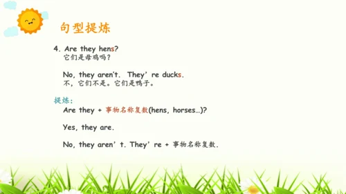 Unit 4 At the farm知识回顾汇总课件(共26张PPT)