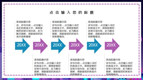 时尚渐变科技风国际进口博览会通用PPT模板