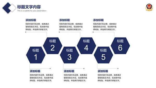 公安警察案件汇报动态PPT