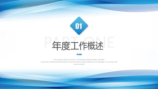 商务工作汇报述职报告年中总结ppt