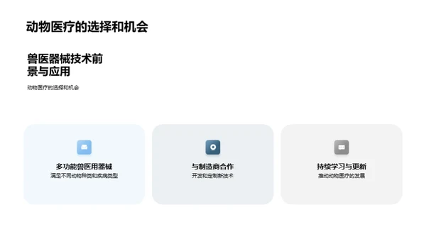 动物医疗科技革新