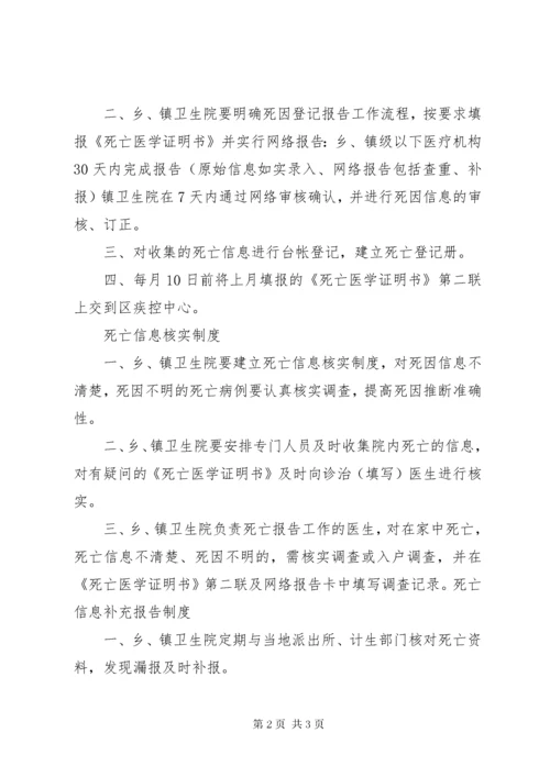 最新精编之XX医院《居民死亡医学证明(推断)书》管理制度.docx