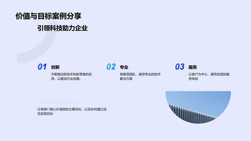 数码科技季度报告PPT模板