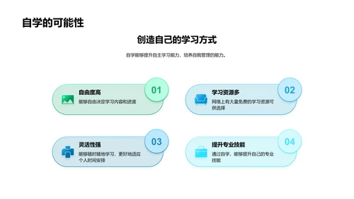 高考后的路径选择PPT模板