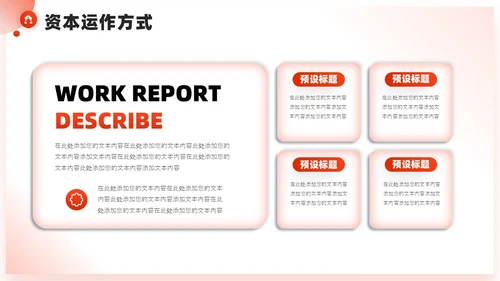 红色微粒体商业计划书PPT模板