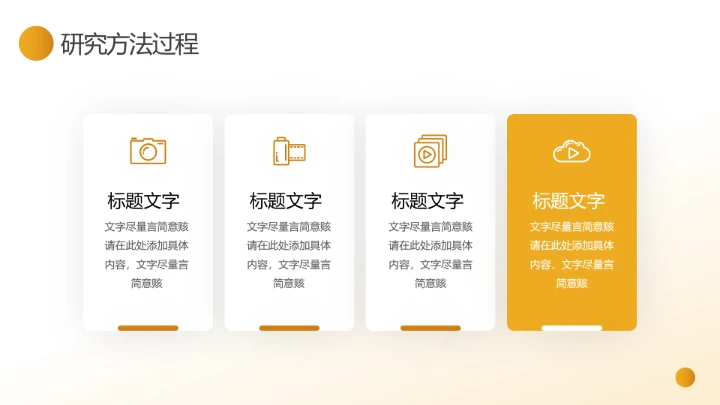 橙色咖色简约毕业论文答辩各专业通用ppt模板