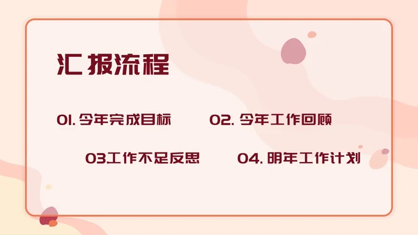 粉色设计师年终总结PPT模板