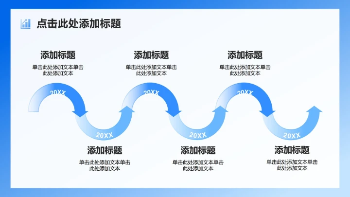 蓝色简约风学科学术文献汇报PPT模板