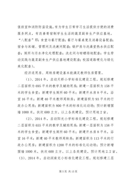 鲁口镇中心小学义务教育均衡发展实施方案.docx