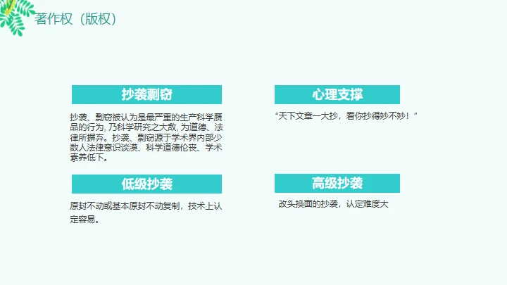 知识产权日通用PPT模板
