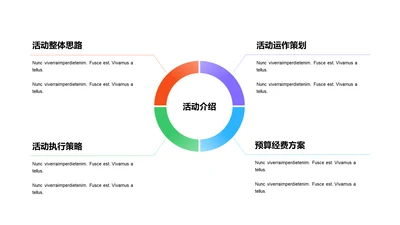 多色渐变4项活动介绍