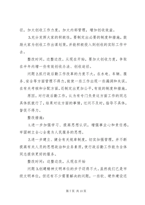 党性分析材料与整改措施.docx