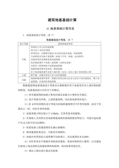 常用结构计算之建筑地基基础计算.docx