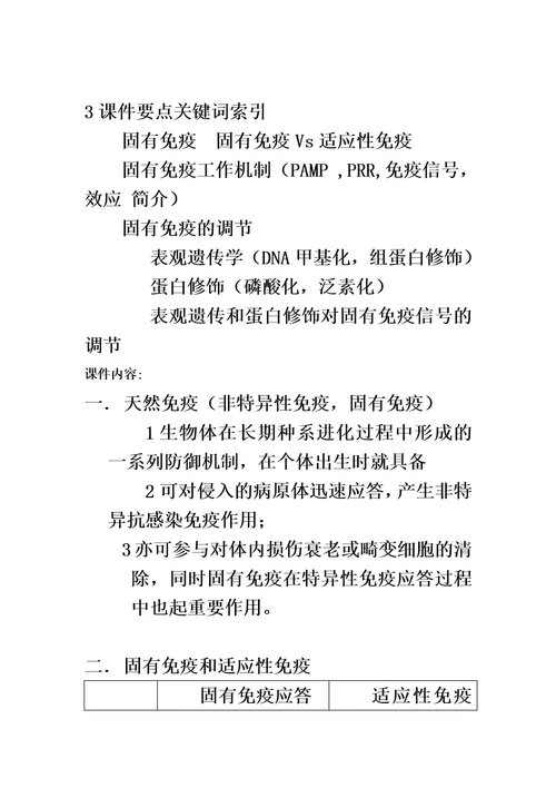 表观遗传学及蛋白修饰在天然免疫中的调节作用模板