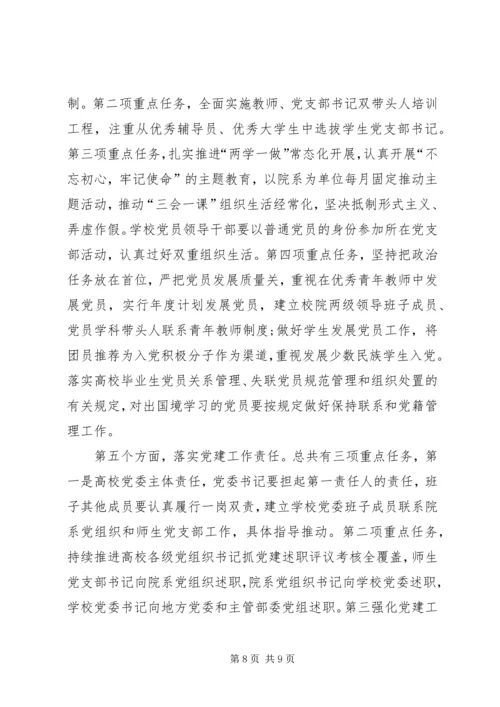 书记某年党建工作会议致辞稿.docx