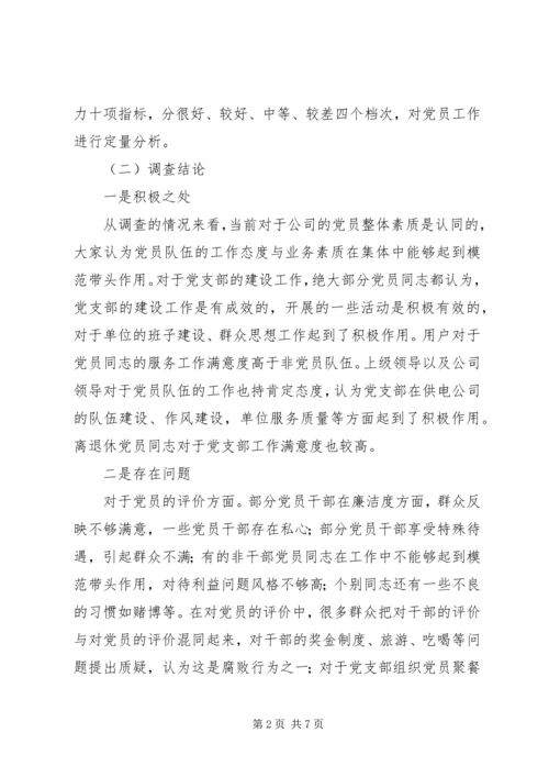 电力公司党建工作调研报告.docx