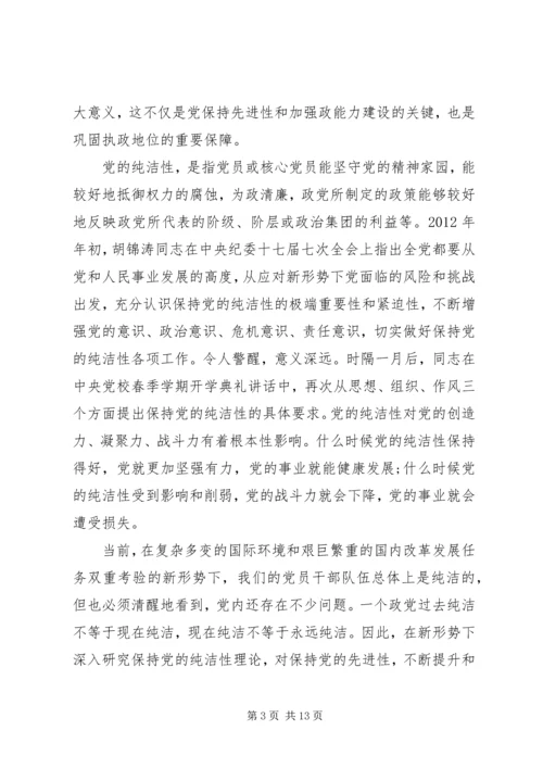 保持党性纯洁的意义.docx