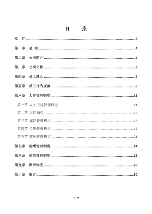 健身俱乐部学院员工手册全册.docx