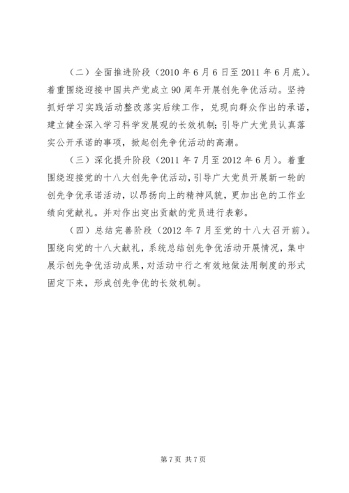 村全体党员开展创先争优实施意见.docx