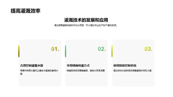 农田灌溉：技术与实践