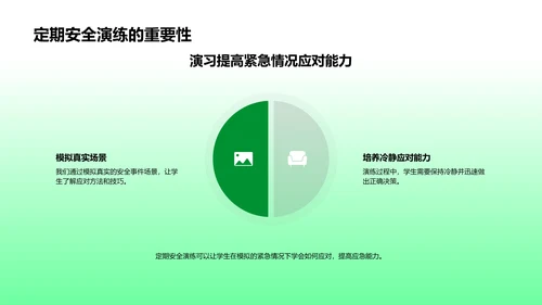 安全教育在校园PPT模板