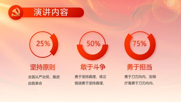 党支部选举换届大会年终工作总结PPT
