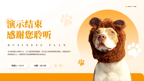 宠物代养宠物寄存商业计划书模板