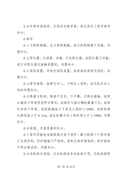 建筑工地安全检查内容.docx