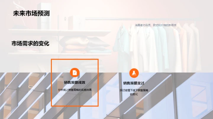 疫情影响下的服装市场演变